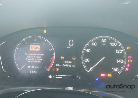 2025 Honda Civic Sport z USA, uszkodzony, nr VIN 2HGFE2F58SH600324